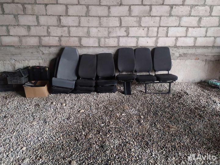Сиденья на газель