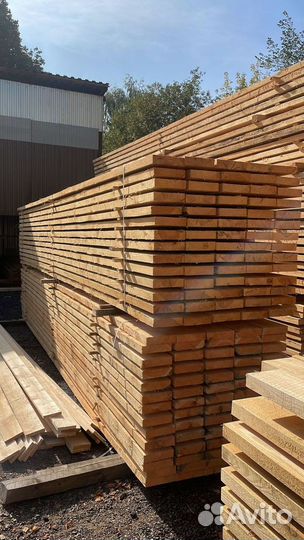 Доска обрезная 40х100х6000мм от производителя