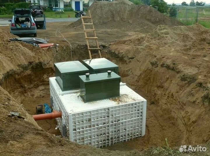 Септики под ключ Евролос / Аквалос / Кибез