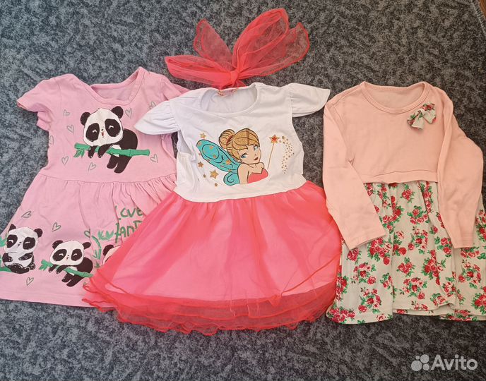 Платья для девочки на 2 года