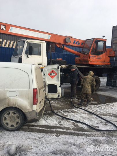 Дизельное топливо с пистолета