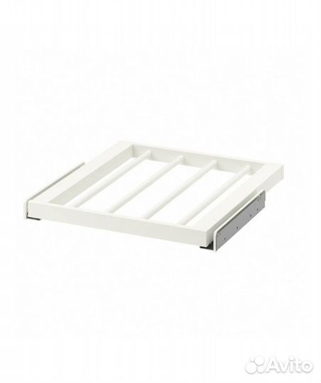 Выдвижная вешалка для брюк IKEA, 50x58 см, белый