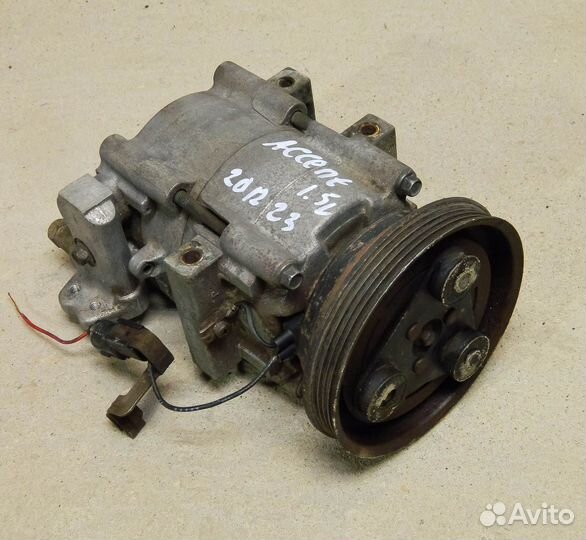 Компрессор кондиционера Hyundai Accent I (X3) G4EK