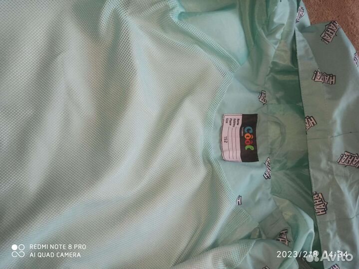 Ветровка для девочки