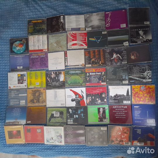 CD диски рок групп 300-700