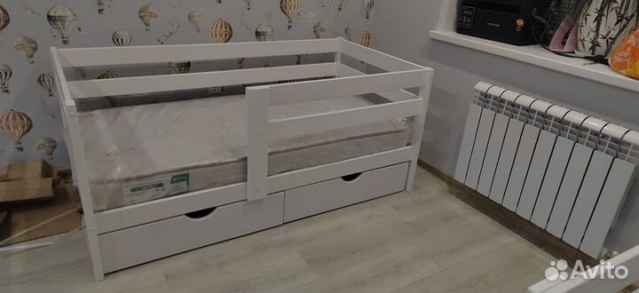 Кровать из массива берёзы