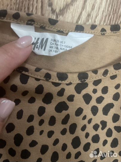 Платье для девочки H&M 128