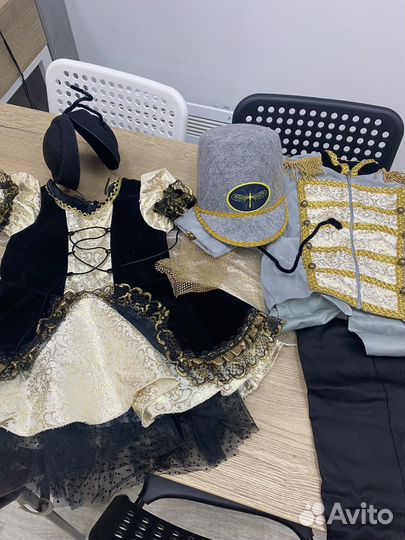 Новогодние костюмы муха и комар