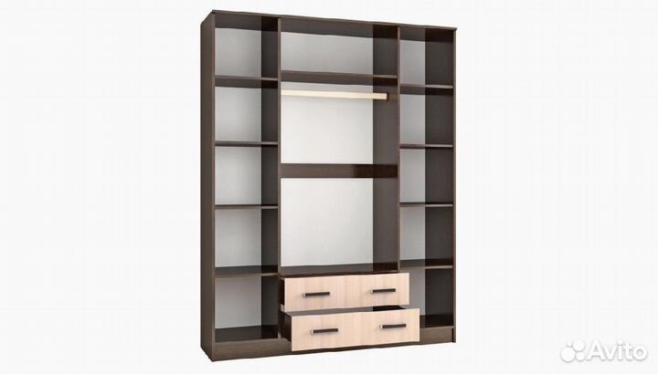 Шкаф с зекалом Лагуна 160