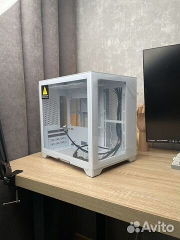 Корпус Powercase Vision Micro White купить в Москве | Электроника | Авито