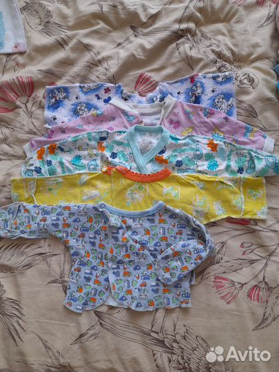 Вещи пакетом от 56 до 62 размера