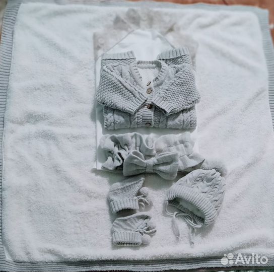 Набор (комплект) на выписку зимний