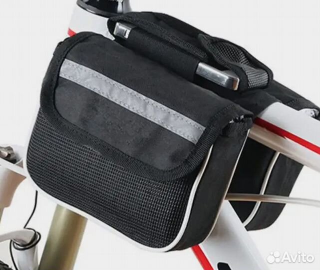 Двойная велосипедная сумка на раму