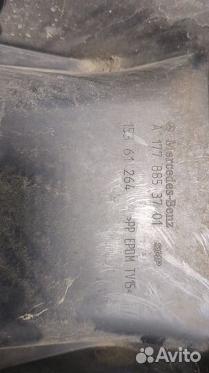 Юбка бампера нижняя Mercedes A W177 2018, 2020