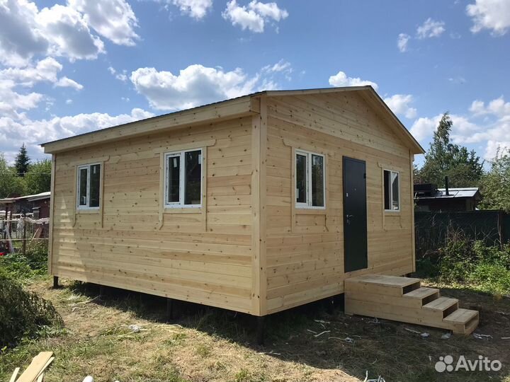 Дачный каркасный дом с Утеплением 150мм