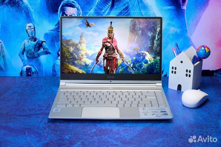 Рабочий ультрабук MSI / Intel Core i7 / 512 GB