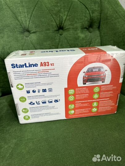 Сигнализация StarLine A93 v2 с автозапуском