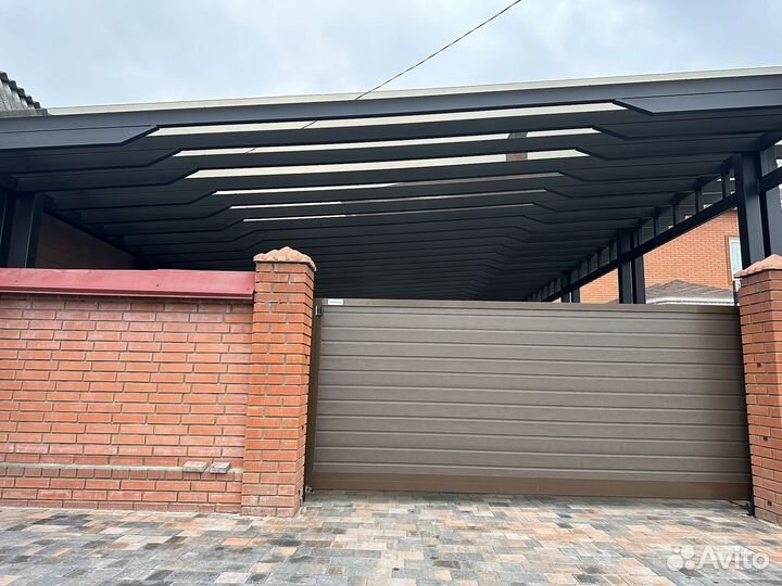 Навес хай-тек