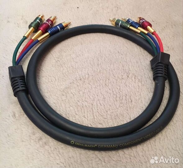 Компонентный видео кабель