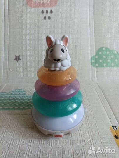 Пирамидка fisher price Лама