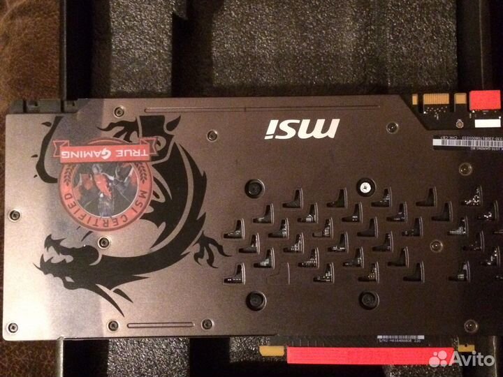 Видеокарта Gtx 1070 8gb - Msi gaming X