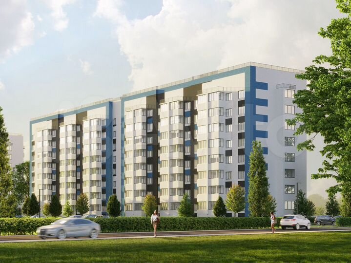 2-к. квартира, 50,2 м², 1/8 эт.