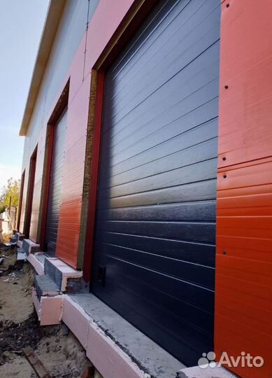 Гаражные секционные ворота