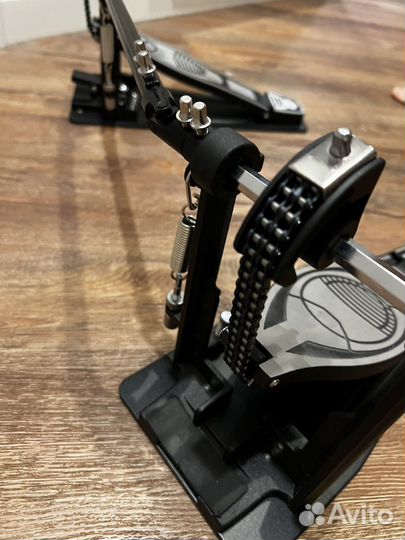 Новая Двойная педаль кардан для бас бочки