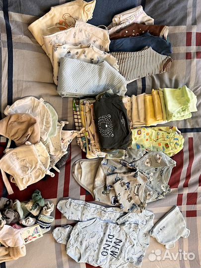 Детские вещи пакетом 56 62