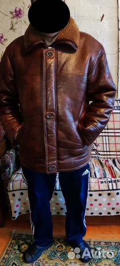 Куртка кожаная