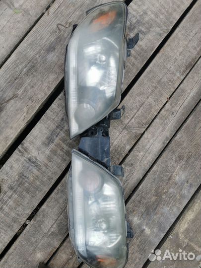 Фары mitsubishi outlander 1