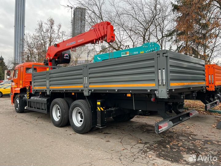 КАМАЗ 65115-48 (А5) с КМУ, 2023