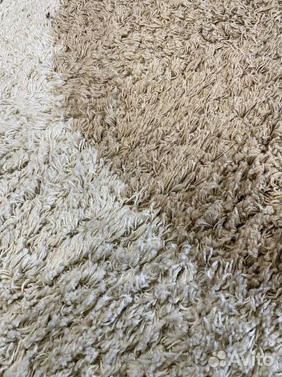 Ковер овальный с длинным ворсом