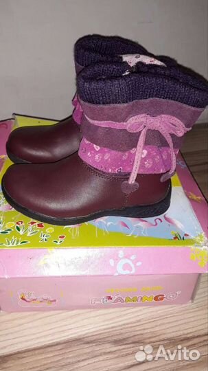 Сапожки для девочки 25 размер демисезонные