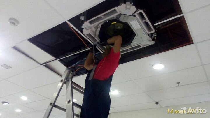 Кассетные, напольно-потолочные кондиционеры