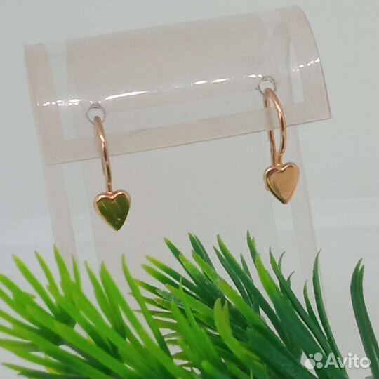 Золотые серьги