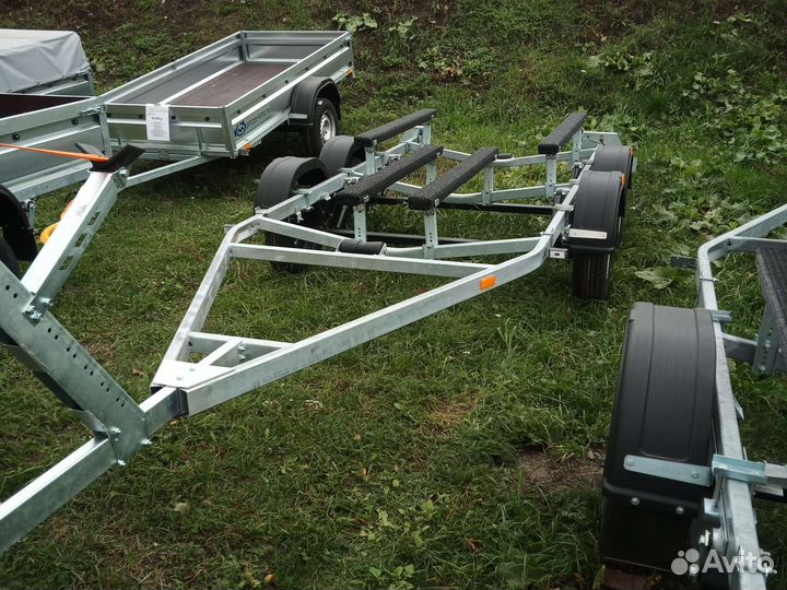 Прицеп лодочный двухосный 6.5 метров. кмз