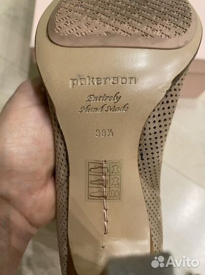 Ботильоны ручной работы Pakerson р-р 38,5