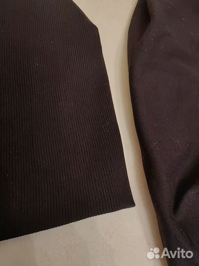 Шапка и снуп черные, хлопок