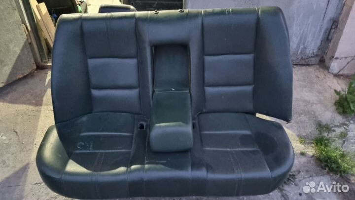 Сиденья e39 кожа зеленая
