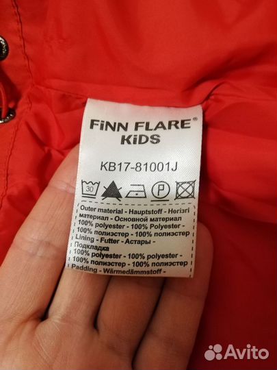 Куртка finn flaer демисезонная на мальчика 134