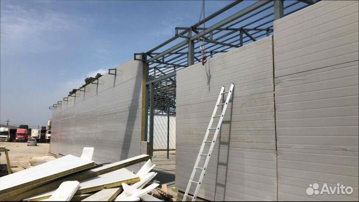 Сендвич панели стеновые 150 мм ппс