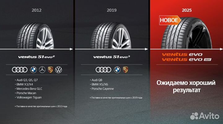 Hankook Ventus Evo Suv 255/50 R19 107W
