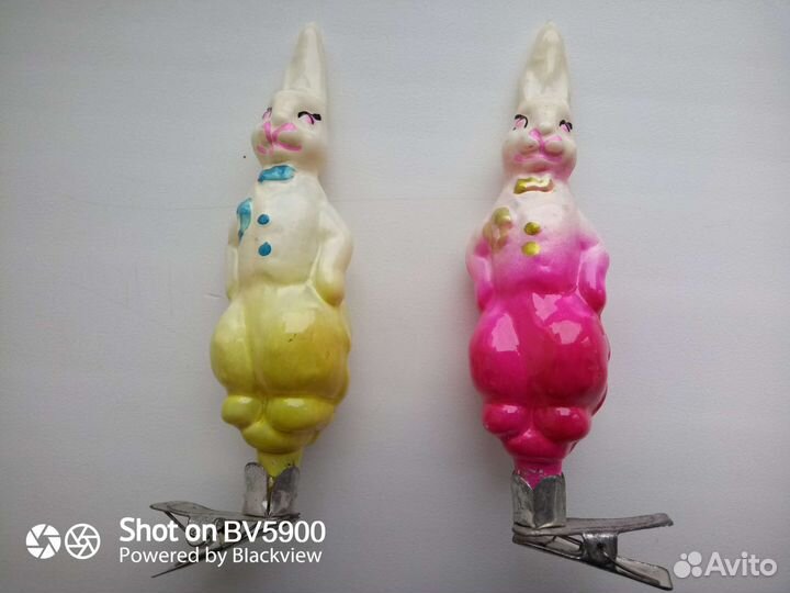 Елочные игрушки СССР