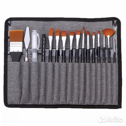 Кисти для рисования 18 предметов