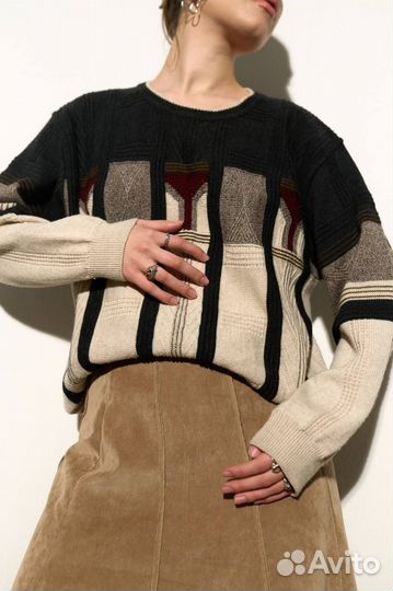 Свитер женский оверсайз