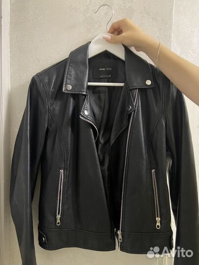 Кожаная куртка sinsay