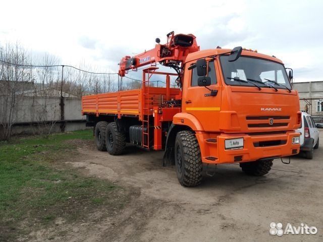 КАМАЗ 43118-3090-50 с КМУ, 2024