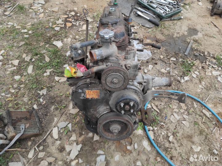 Двигатель 2y для Тойота тоунайс