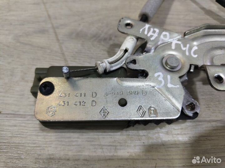 Замок двери багажника задний левый LADA Largus